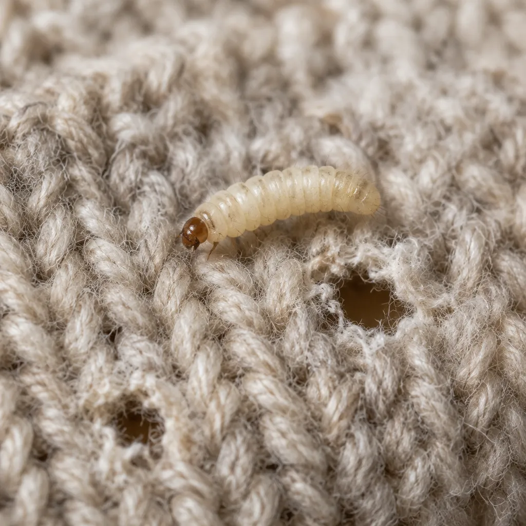 Larve de mite